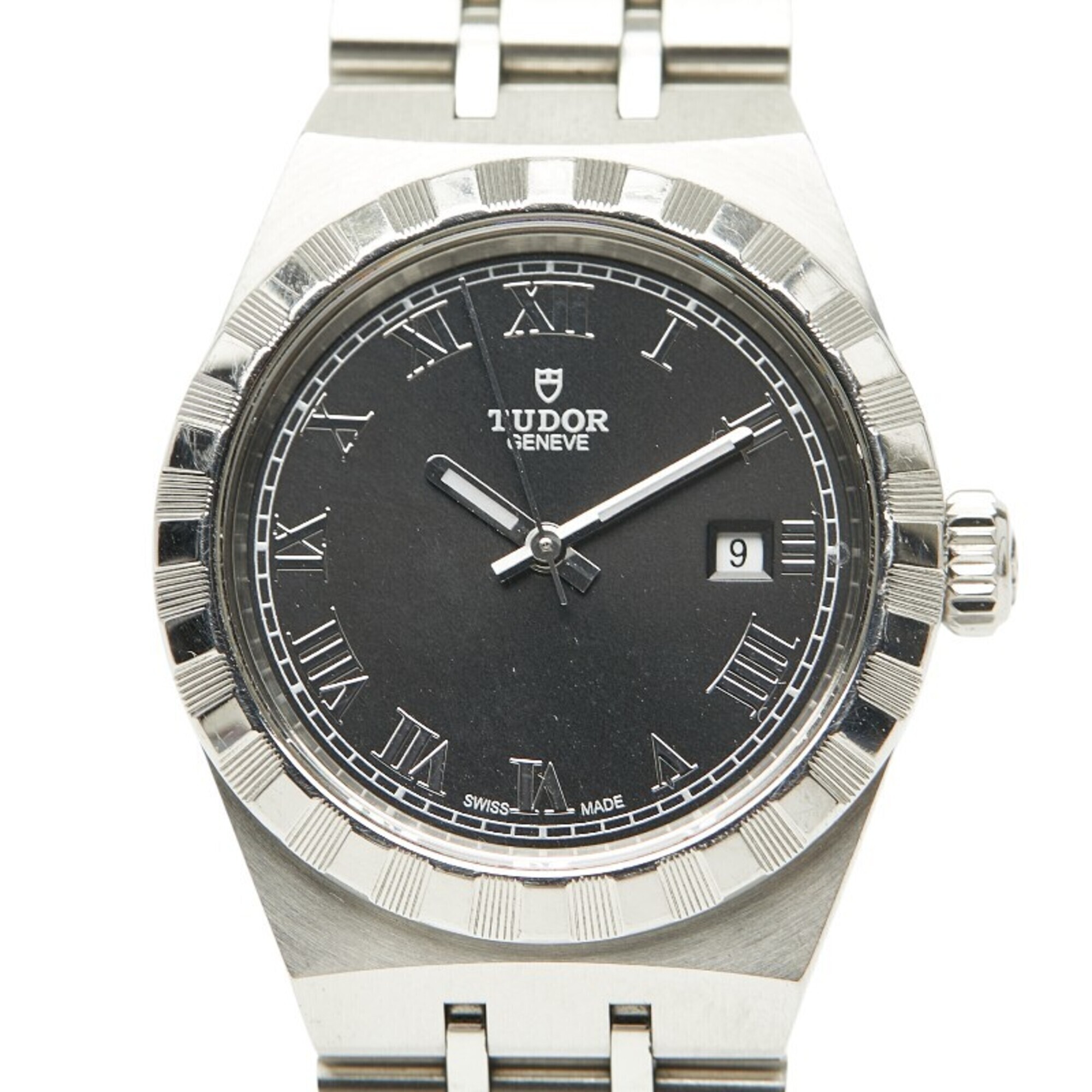 Tudor Royal Watch 28300 Automatic Black Dial Stainless Steel Ladies